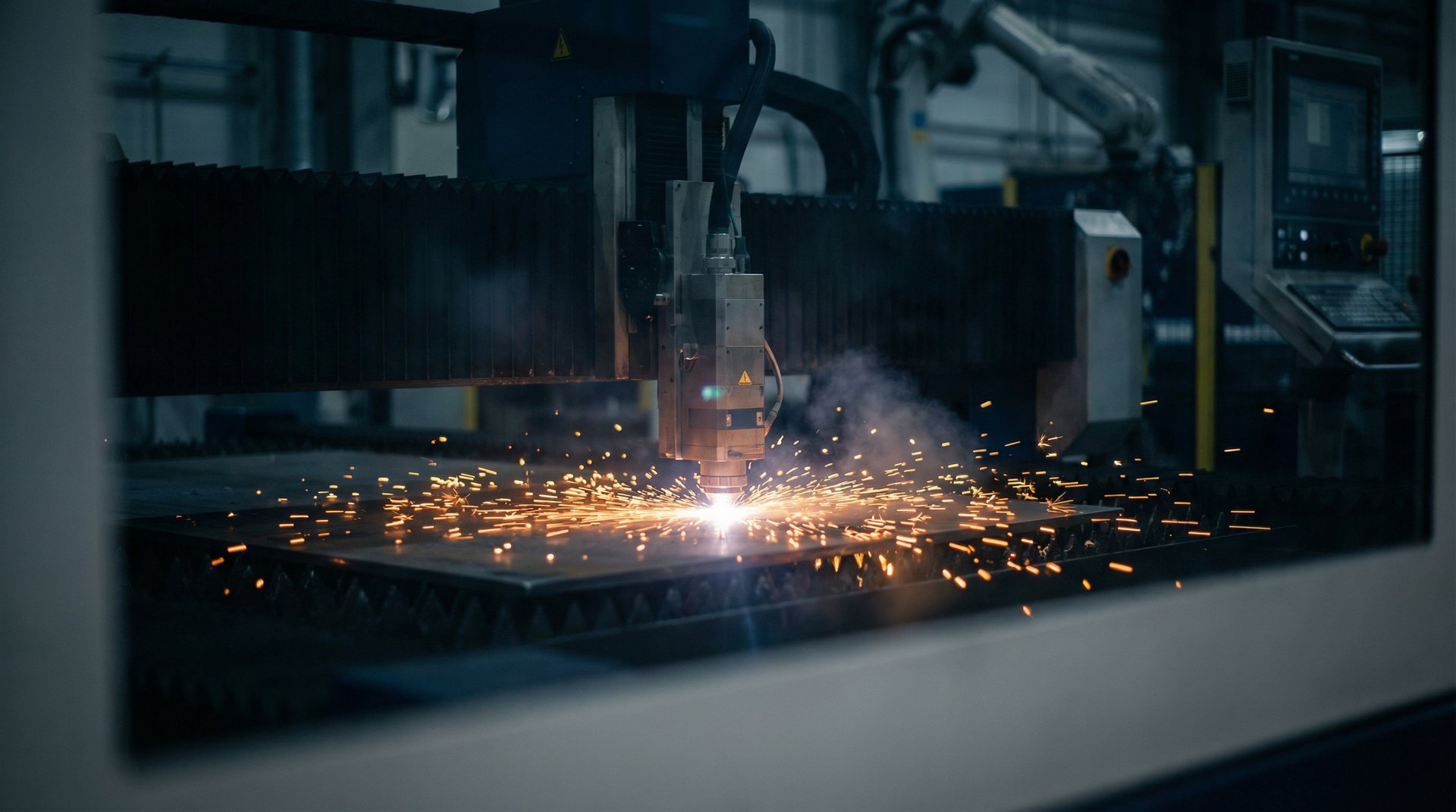 Taglio laser industriale